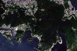 香港岛卫星地图-香港特别行政区香港岛市卫星地图