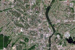 奔薩市衛星地圖-俄羅斯奔薩市中文版地圖瀏覽-奔薩旅遊地圖