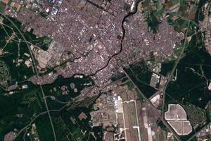 千岁市卫星地图-日本北海道(札幌市)千岁市中文版地图浏览-千岁旅游地图