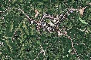 观音镇卫星地图-四川省达州市大竹县白塔街道、村地图浏览