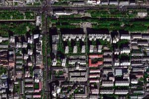 勝古北社區衛星地圖-北京市朝陽區東湖街道和平街街道和平西苑社區地圖瀏覽