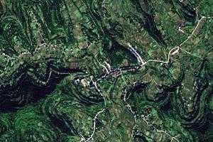 雄狮乡卫星地图-四川省南充市南部县满福街道、村地图浏览
