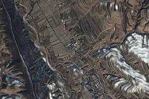 新添堡回族乡卫星地图-甘肃省白银市会宁县新添堡回族乡、村地图浏览