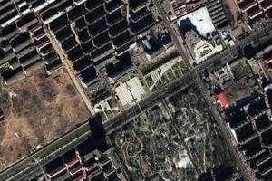 鋼鐵路衛星地圖-內蒙古自治區呼和浩特市回民區鋼鐵路街道地圖瀏覽