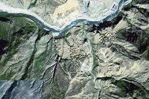 洞松乡卫星地图-四川省甘孜藏族自治州乡城县洞松乡、村地图浏览