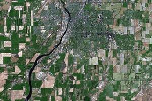 爱达荷福尔斯卫星地图-美国爱达荷州爱达荷福尔斯中文版地图浏览-爱达荷福尔斯旅游地图