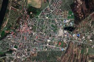 塔爾諾布熱格市衛星地圖-波蘭塔爾諾布熱格市中文版地圖瀏覽-塔爾諾布熱格旅遊地圖
