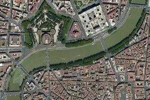 意大利圣天使城堡旅游地图_意大利圣天使城堡卫星地图_意大利圣天使城堡景区地图