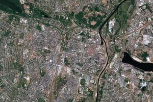 波茲南市衛星地圖-波蘭波茲南市中文版地圖瀏覽-波茲南旅遊地圖