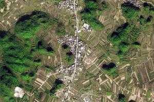 马泗乡卫星地图-广西壮族自治区来宾市忻城县马泗乡、村地图浏览