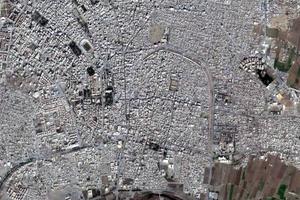 拉卡市卫星地图-叙利亚拉卡市中文版地图浏览-拉卡旅游地图