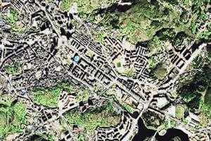 城关镇卫星地图-贵州省贵阳市开阳县硒城街道、村地图浏览