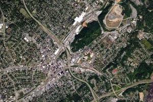 約翰遜城市衛星地圖-美國田納西州約翰遜城市中文版地圖瀏覽-約翰遜城旅遊地圖