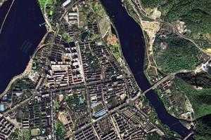 东江镇卫星地图-湖南省郴州市资兴市汤溪镇、村地图浏览