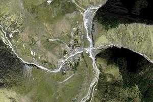 安孜乡卫星地图-四川省甘孜藏族自治州白玉县安孜乡、村地图浏览
