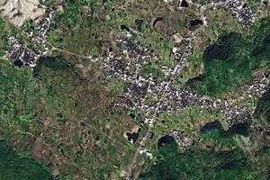 石羔乡卫星地图-湖南省郴州市嘉禾县珠泉镇、村地图浏览