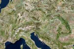 奥地利卫星地图-奥地利各城市中文版地图浏览-奥地利旅游地图