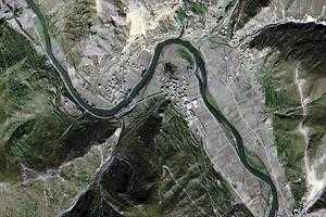 旭日乡卫星地图-四川省甘孜藏族自治州色达县旭日乡、村地图浏览