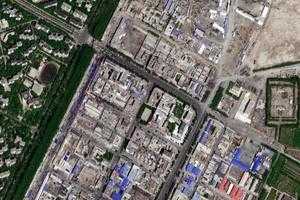 石油新城卫星地图-新疆维吾尔自治区阿克苏地区哈密市伊州区城北街道地图浏览