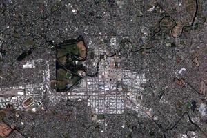 基督城衛星地圖-紐西蘭基督城中文版地圖瀏覽-基督城旅遊地圖