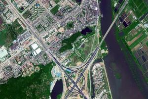 航空产业园卫星地图-广东省珠海市金湾区联港工业区地图浏览