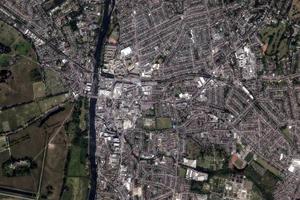 赫爾河畔金斯頓市衛星地圖-英國英格蘭赫爾河畔金斯頓市中文版地圖瀏覽-赫爾河畔金斯頓旅遊地圖