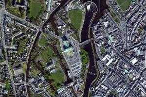 戈爾韋市衛星地圖-愛爾蘭戈爾韋市中文版地圖瀏覽-戈爾韋旅遊地圖