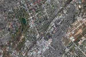 卡拉干达市卫星地图-哈萨克斯坦卡拉干达市中文版地图浏览-卡拉干达旅游地图