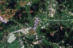 剑峰乡卫星地图-四川省乐山市市中区大佛街道、村地图浏览