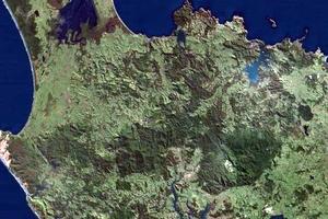 遠北區(凱科希市)衛星地圖-紐西蘭遠北區(凱科希市)中文版地圖瀏覽-遠北旅遊地圖