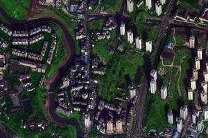 花溪卫星地图-重庆市巴南区莲花街道地图浏览