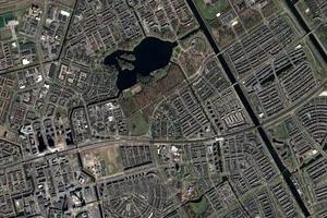 阿尔梅勒市卫星地图-荷兰阿尔梅勒市中文版地图浏览-阿尔梅勒旅游地图