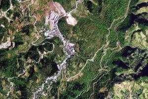 刀坝乡卫星地图-贵州省铜仁市印江土家族苗族自治县龙津街道、村地图浏览