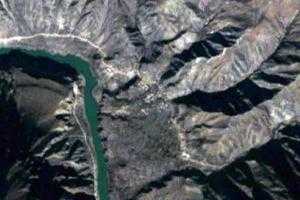 白达乡卫星地图-西藏自治区昌都市洛隆县白达乡、村地图浏览