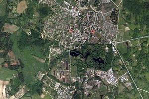 普雷利市卫星地图-拉脱维亚普雷利市中文版地图浏览-普雷利旅游地图