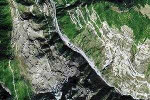 列衣乡卫星地图-四川省甘孜藏族自治州巴塘县列衣乡、村地图浏览