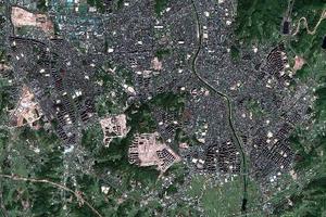清州市衛星地圖-韓國光州市忠清北道清州市中文版地圖瀏覽-清州旅遊地圖