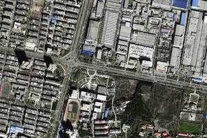 松龄路卫星地图-山东省淄博市淄川区将军路街道地图浏览