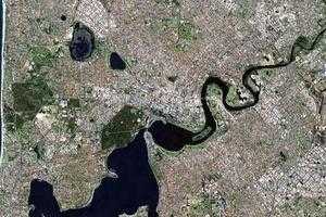 珀斯市衛星地圖-澳大利亞悉尼市墨爾本市西澳大利亞州珀斯市中文版地圖瀏覽-珀斯旅遊地圖