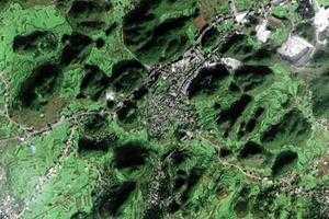化处镇卫星地图-贵州省安顺市普定县定南街道、村地图浏览