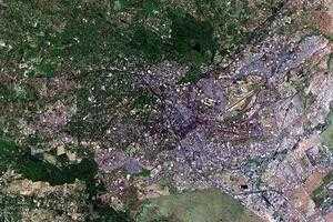 内罗毕市(首都)卫星地图-肯尼亚内罗毕市(首都)中文版地图浏览-内罗毕旅游地图
