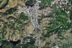 大山镇卫星地图-贵州省六盘水市盘州市亦资街道、村地图浏览