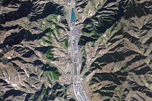 将军关村卫星地图-北京市平谷区金海湖地区海子村地图浏览