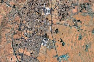 塞卡凱市衛星地圖-沙烏地阿拉伯塞卡凱市中文版地圖瀏覽-塞卡凱旅遊地圖