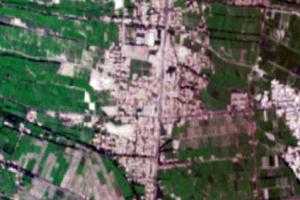 博斯坦乡卫星地图-新疆维吾尔自治区阿克苏地区吐鲁番市托克逊县克尔碱镇、村地图浏览