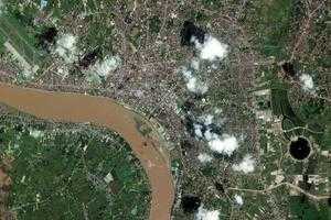 万象市(首都)卫星地图-老挝万象市(首都)中文版地图浏览-万象旅游地图