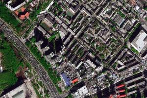 南路社区卫星地图-北京市朝阳区东湖街道酒仙桥街道万红路社区地图浏览