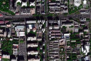 北广社区卫星地图-北京市西城区德胜街道六铺炕南小街地图浏览
