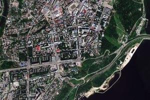 乌里扬诺夫斯克市卫星地图-俄罗斯乌里扬诺夫斯克市中文版地图浏览-乌里扬诺夫斯克旅游地图