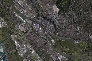 不来梅市卫星地图-德国不来梅市中文版地图浏览-不来梅旅游地图